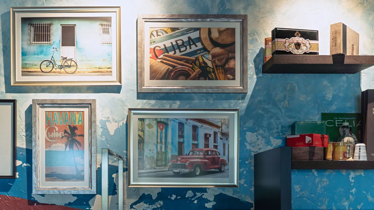 Intérieur d'une chambre chez l'habitant à La Havane